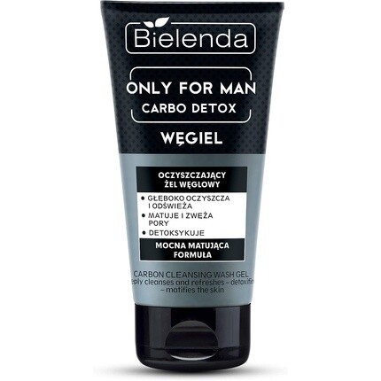 Bielenda Carbo Detox Carbon Очищающий гель для умывания для мужчин 150 мл, Only For Men
Bielenda Carbo Detox Carbon Очищающий гель для умывания для мужчин 150 мл, Only For Men