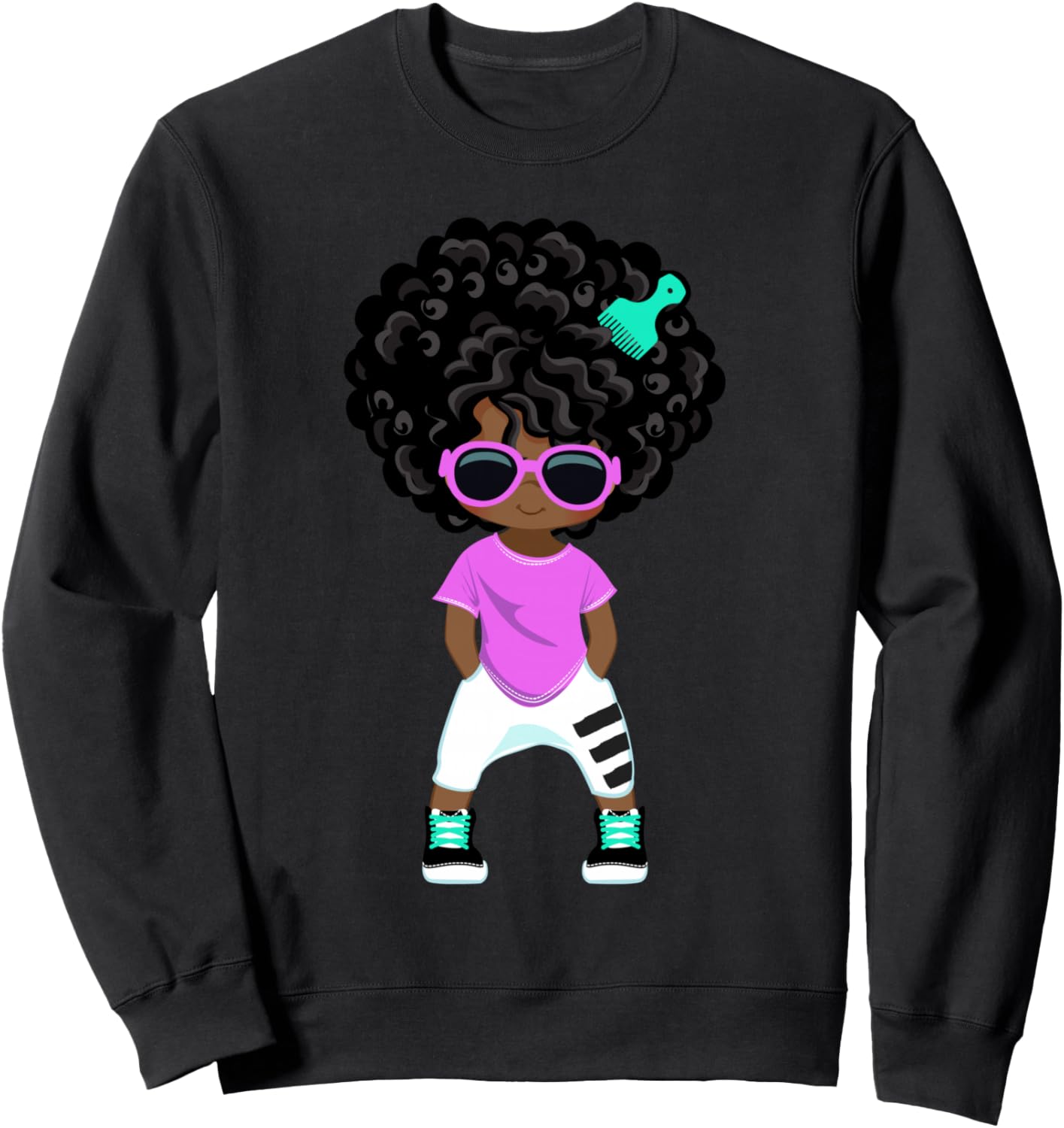 Толстовка с афро-прической в стиле хип-хоп для девушек, подростковая толстовка, черная, размер S Girls Hip Hop T-Shirt Afro Hair Tshirt Teens, Черный, Толстовка с афро-прической в стиле хип-хоп для девушек, подростковая толстовка, черная, размер S Girls H
Толстовка с афро-прической в стиле хип-хоп для девушек, подростковая толстовка, черная, размер S Girls Hip Hop T-Shirt Afro Hair Tshirt Teens, Черный, Толстовка с афро-прической в стиле хип-хоп для девушек, подростковая толстовка, черная, размер S Girls H
