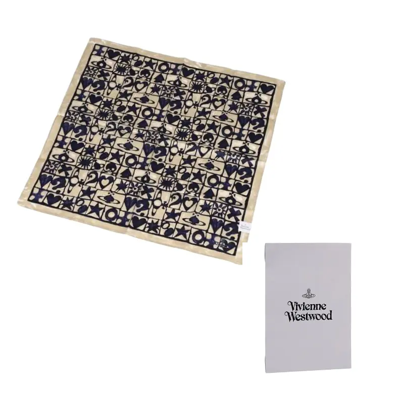 Vivienne Westwood Хлопковый шёлковый шарф унисекс бежевый, Beige
Vivienne Westwood Хлопковый шёлковый шарф унисекс бежевый, Beige