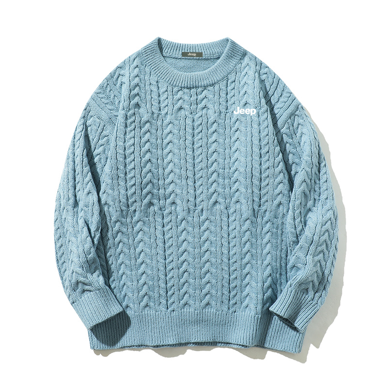 Свитер Unisex Crew Neck Thickened Jeep, синий
Свитер Unisex Crew Neck Thickened Jeep, синий