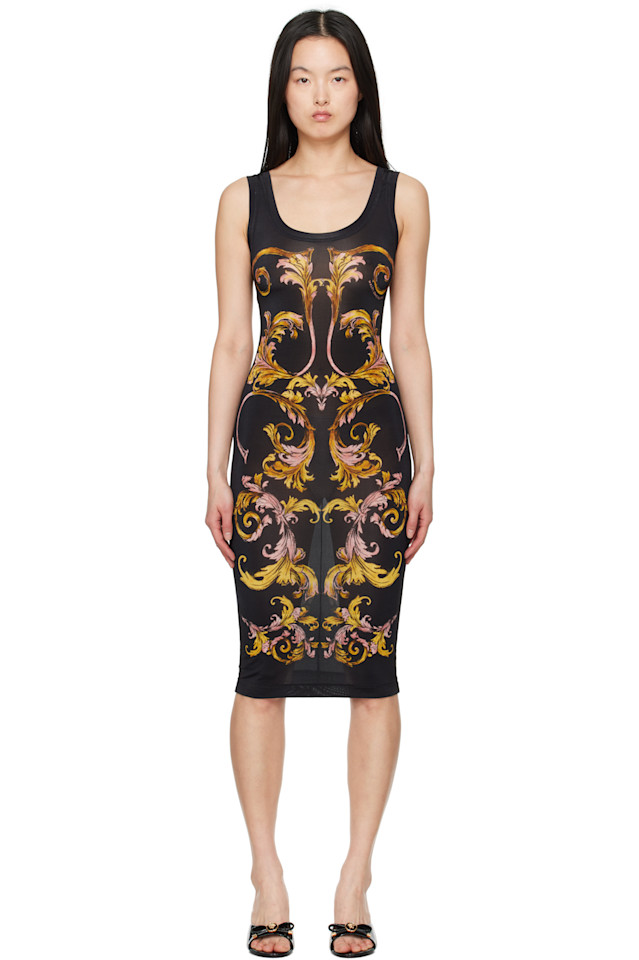 Платье миди Outline barocco с разрезом Versace Jeans Couture, мультиколор
Платье миди Outline barocco с разрезом Versace Jeans Couture, мультиколор