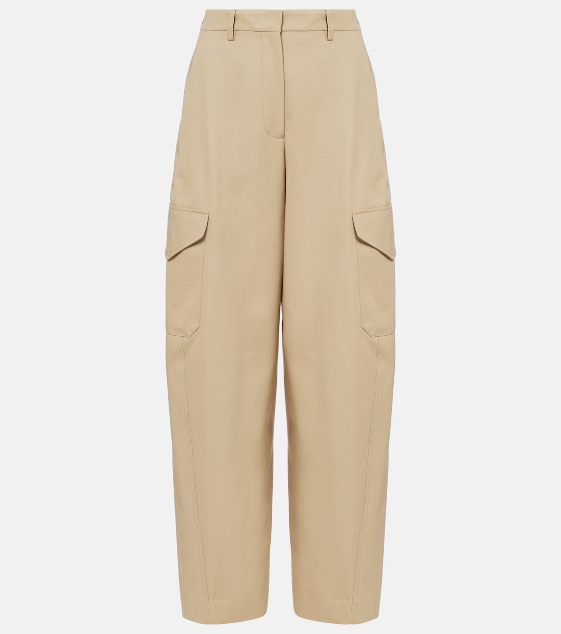 Кокон хлопковые и шерстяные карго-брюки Givenchy, бежевый
Кокон хлопковые и шерстяные карго-брюки Givenchy, бежевый