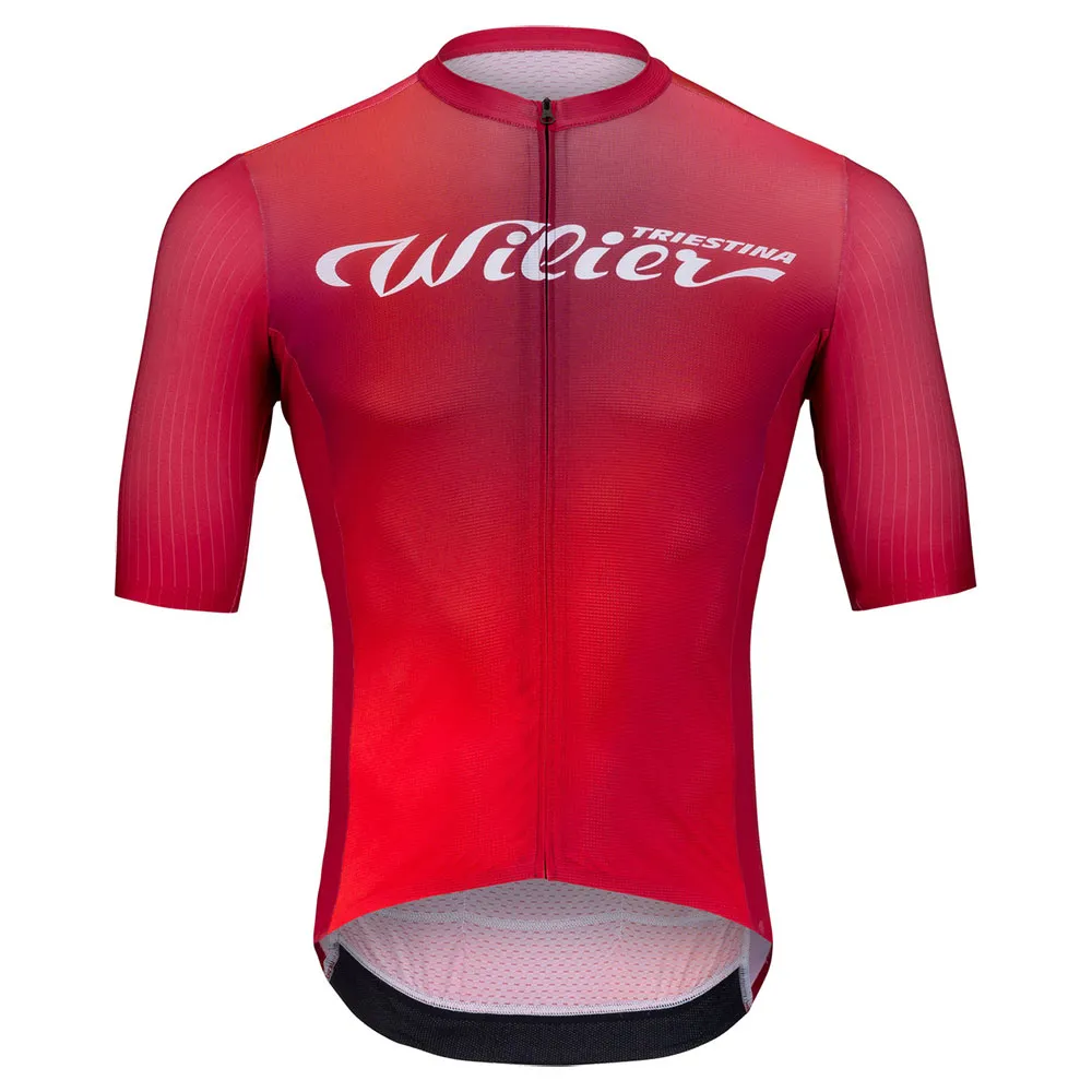 Джерси с коротким рукавом Wilier Aurora, красный 
Джерси с коротким рукавом Wilier Aurora, красный