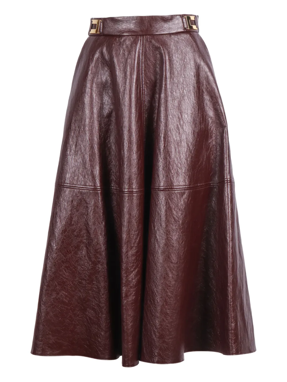 Юбка А-силуэта с панелями Elisabetta Franchi, красный
Юбка А-силуэта с панелями Elisabetta Franchi, красный