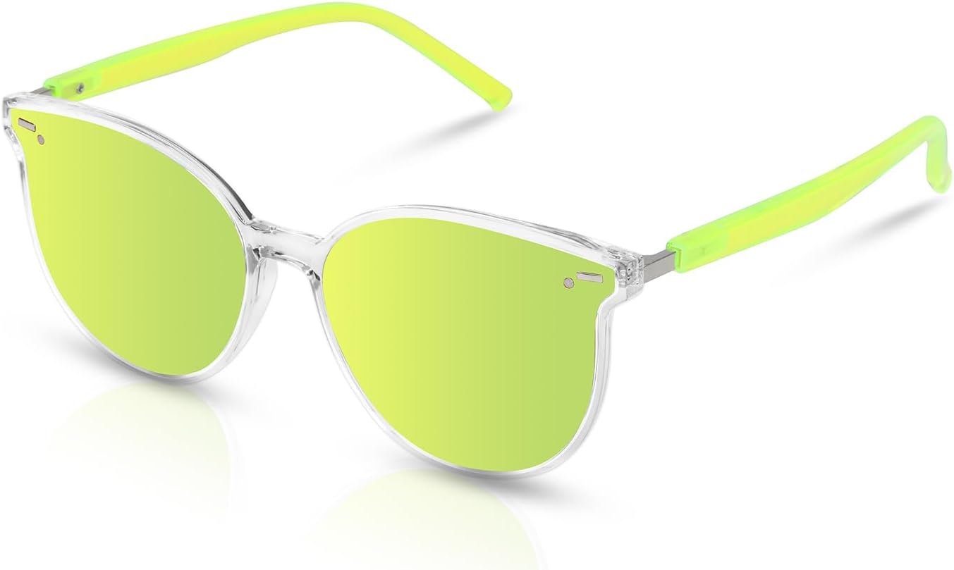 Ретро круглые солнцезащитные очки для женщин, розовые солнцезащитные очки для женщин в классической модной оправе, солнцезащитные очки с защитой от УФ-излучения UV400 Sumato, Green
Ретро круглые солнцезащитные очки для женщин, розовые солнцезащитные очки для женщин в классической модной оправе, солнцезащитные очки с защитой от УФ-излучения UV400 Sumato, Green