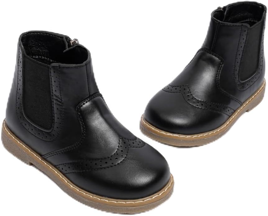 Детские классические ботильоны на молнии сбоку для мальчиков и девочек, из искусственной кожи, осенне-зимние, для малышей/маленьких детей JGKDTX, Black
Детские классические ботильоны на молнии сбоку для мальчиков и девочек, из искусственной кожи, осенне-зимние, для малышей/маленьких детей JGKDTX, Black