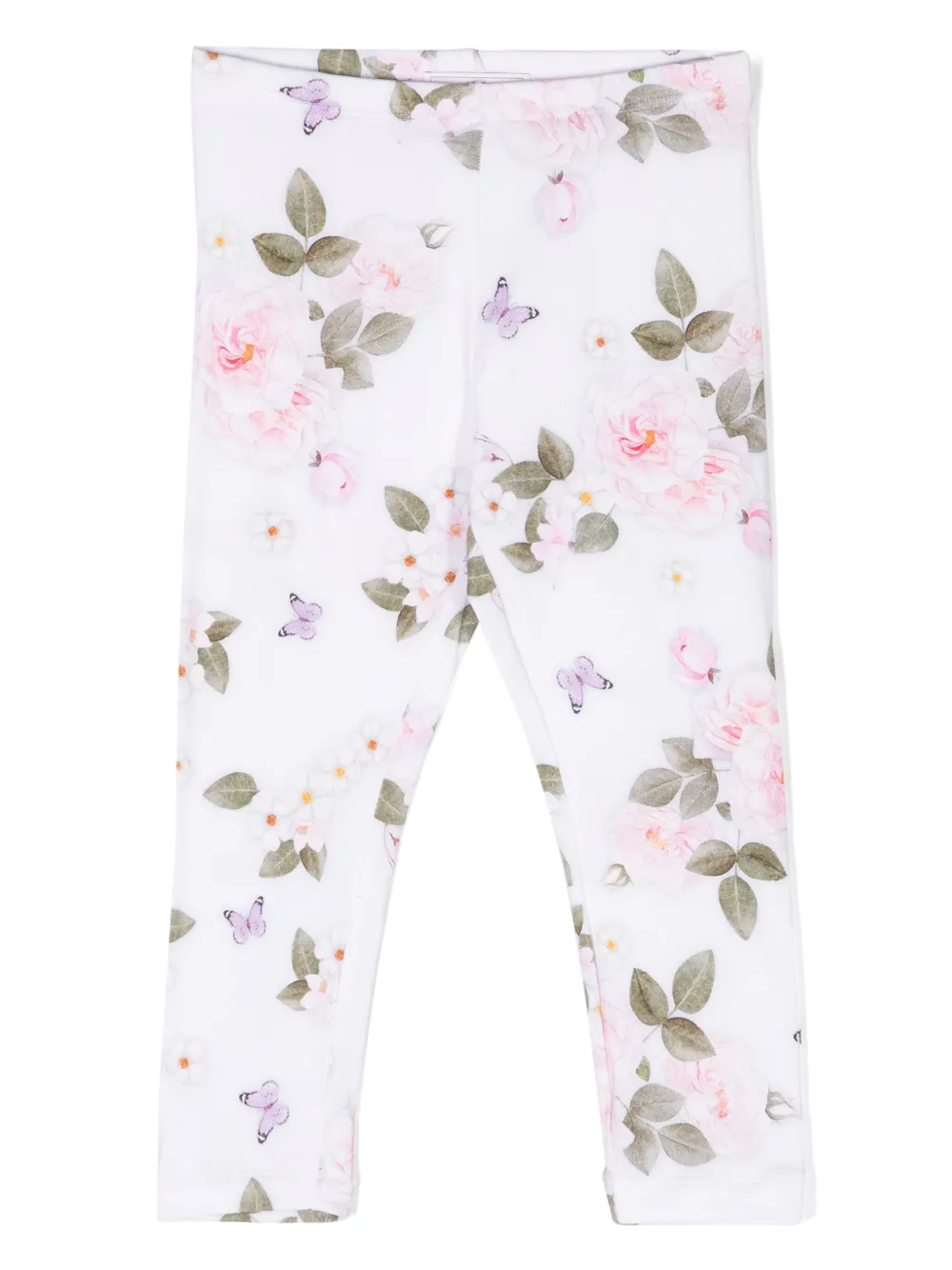 Легинсы с цветочным принтом Monnalisa, белый
Легинсы с цветочным принтом Monnalisa, белый