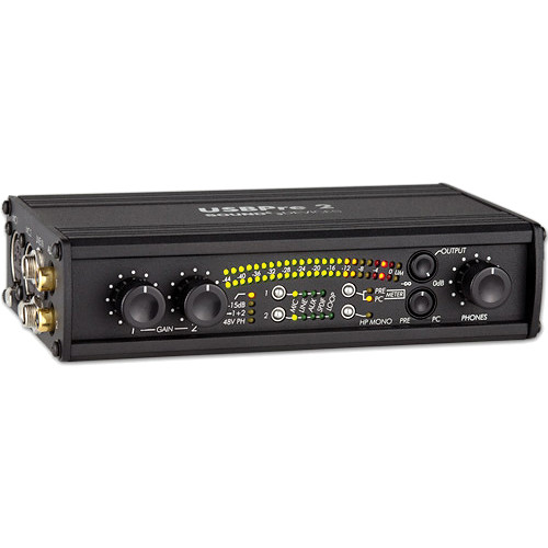 Аудиоинтерфейс Sound Devices USBPre 2 USB-B Audio Interface USBPRE 2
Аудиоинтерфейс Sound Devices USBPre 2 USB-B Audio Interface USBPRE 2