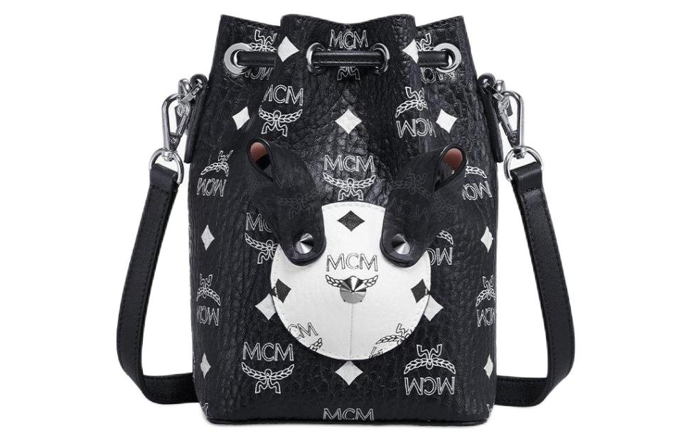 Сумка-ведро Visetos из кожи, женская сумка через плечо экстра мини черная MCM
Сумка-ведро Visetos из кожи, женская сумка через плечо экстра мини черная MCM