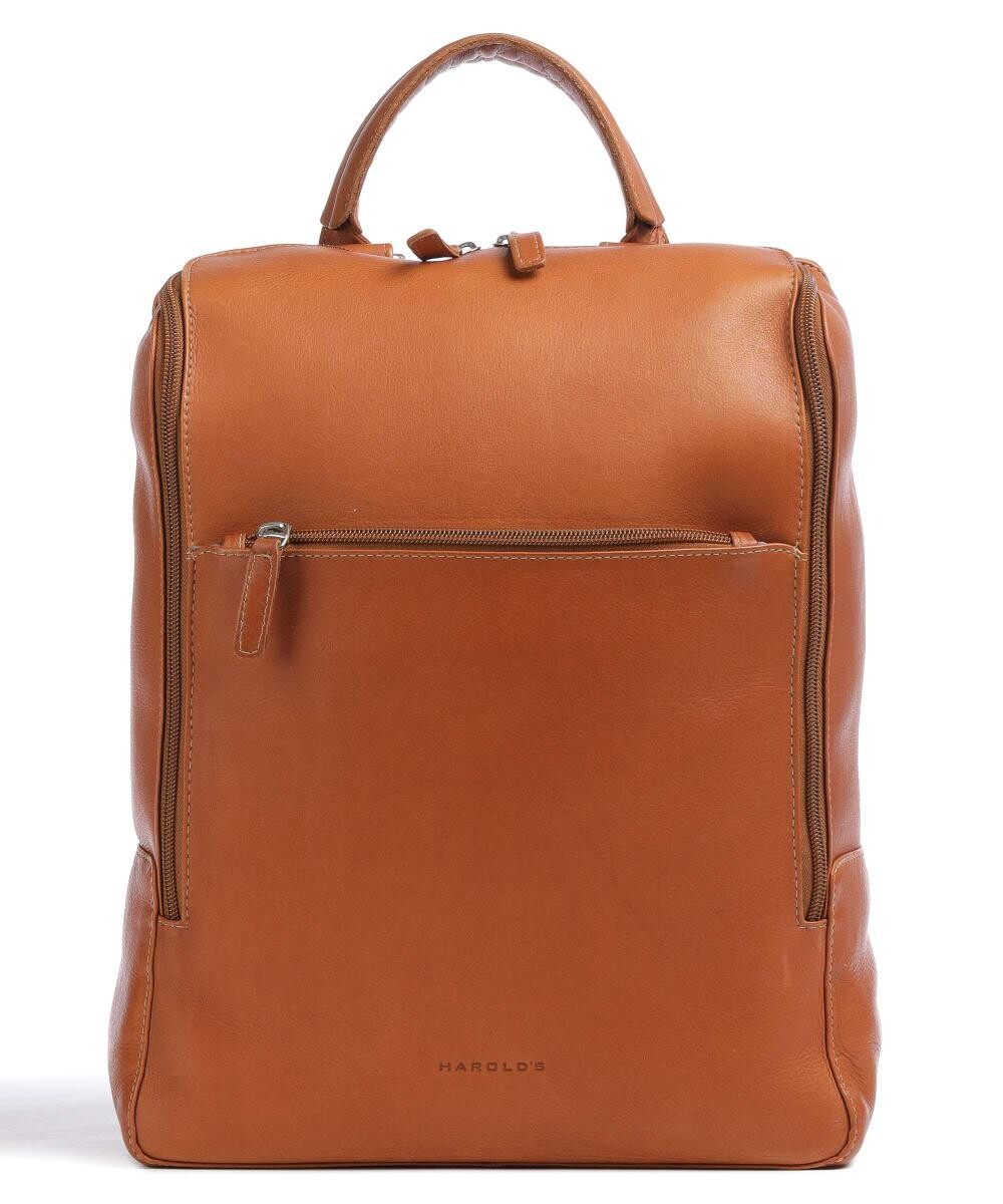 Рюкзак Campo 13 дюймов из зернистой яловой кожи Harold'S, коричневый
Рюкзак Campo 13 дюймов из зернистой яловой кожи Harold'S, коричневый