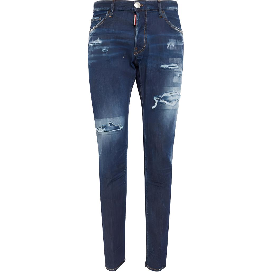 DSQUARED 2 Dsquared2 прямые джинсы с потертостями
DSQUARED 2 Dsquared2 прямые джинсы с потертостями