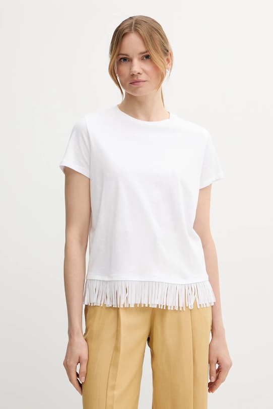 Хлопковая футболка Sisley, белый
Хлопковая футболка Sisley, белый