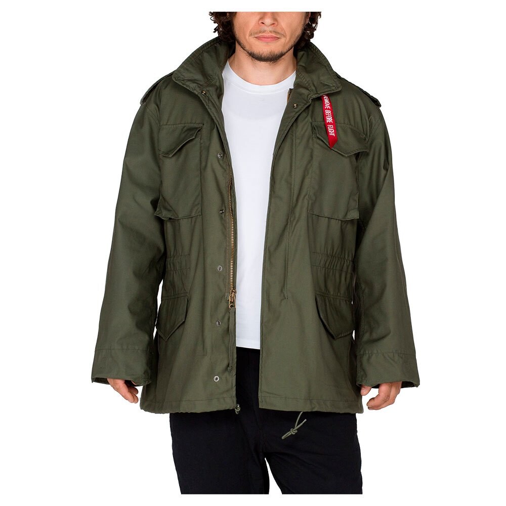 Куртка Alpha Industries M-65, зеленый 
Куртка Alpha Industries M-65, зеленый