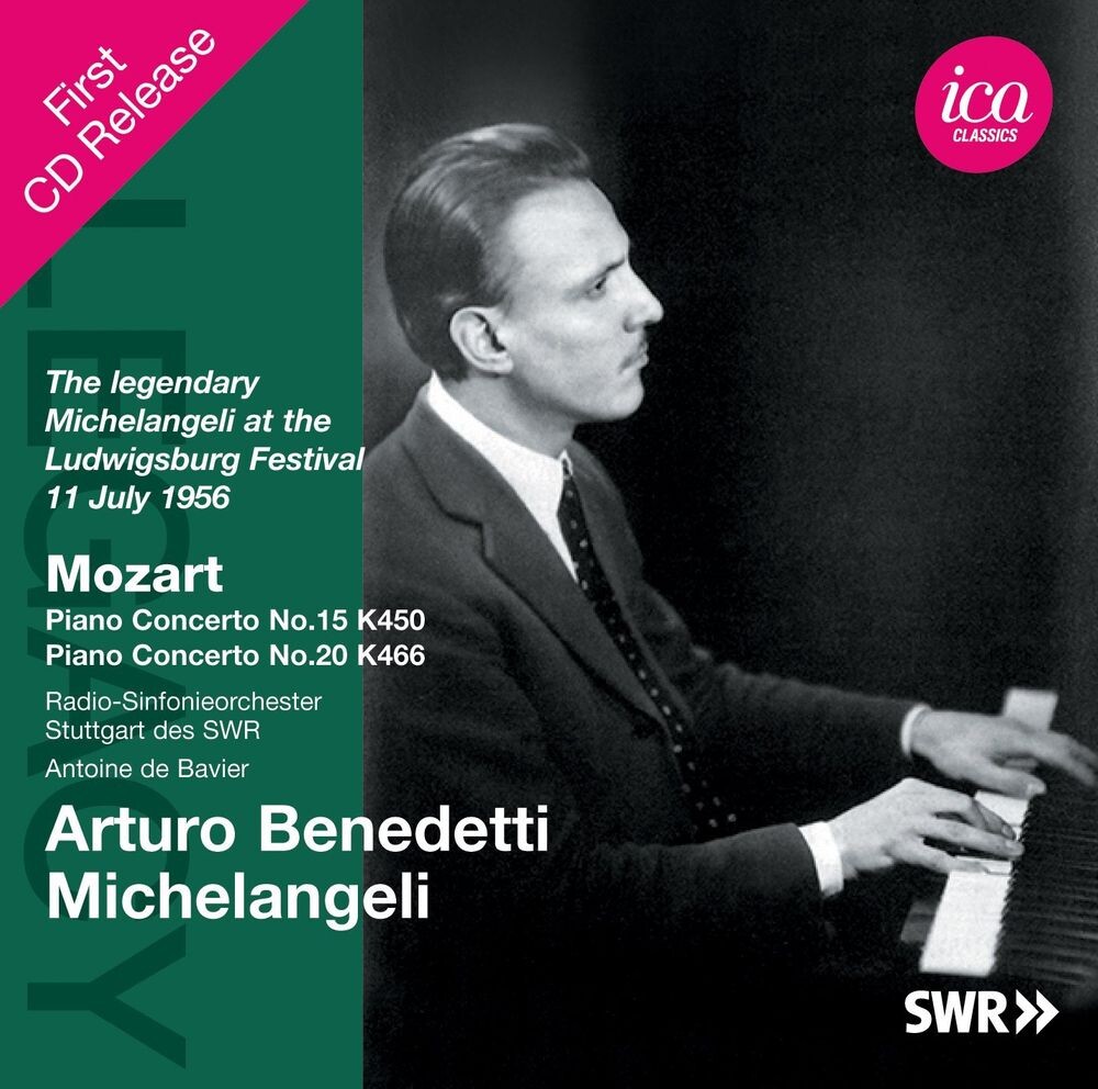 Диск CD Mozart: Piano Concertos 15 & 20 - Wolfgang Amadeus Mozart, Arturo Benedetti Michelangeli
Диск CD Mozart: Piano Concertos 15 & 20 - Wolfgang Amadeus Mozart, Arturo Benedetti Michelangeli
