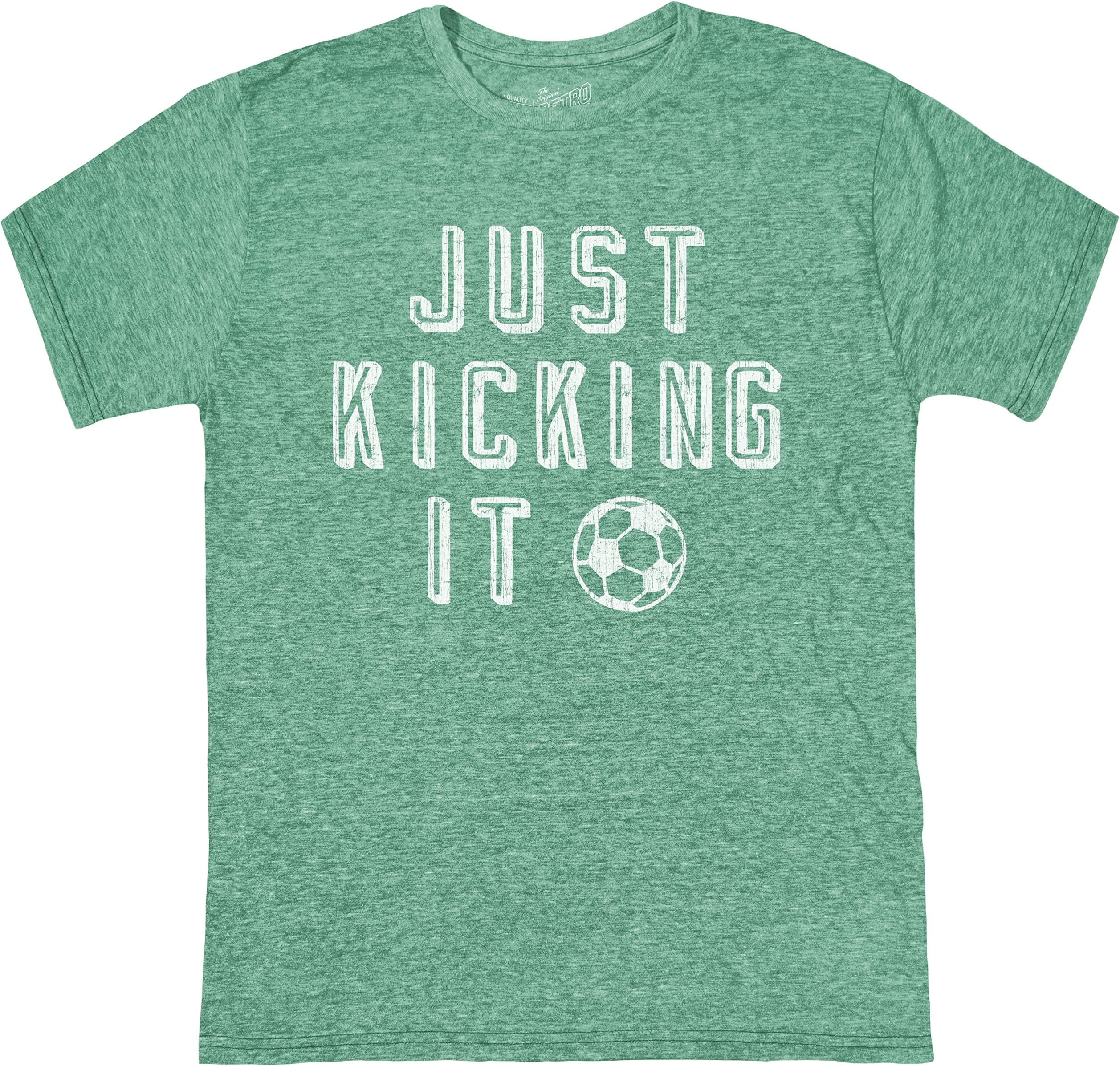 Футболка The Original Retro Brand Kids Tri-Blend Just Kicking It Soccer Crew Neck Tee (Big Kids), цвет Streaky Sprite
Футболка The Original Retro Brand Kids Tri-Blend Just Kicking It Soccer Crew Neck Tee (Big Kids), цвет Streaky Sprite