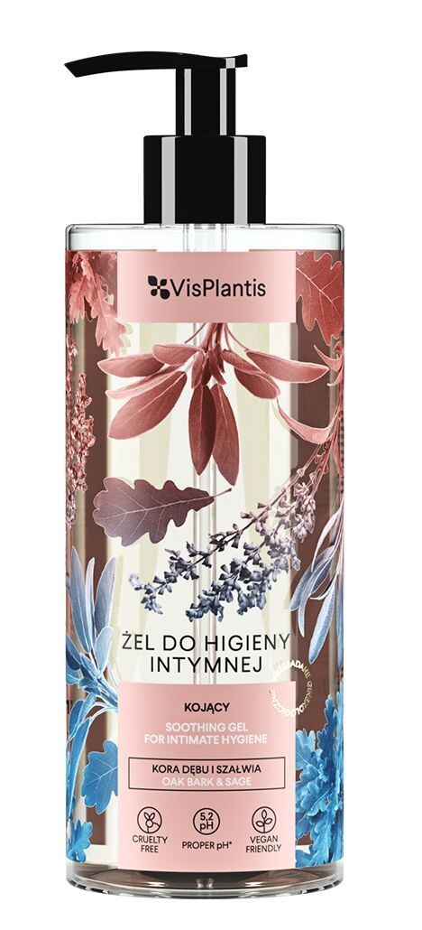 Vis Plantis Kora dębu i Szałwia гель для интимной гигиены, 300 ml
Vis Plantis Kora dębu i Szałwia гель для интимной гигиены, 300 ml