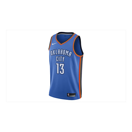 Футболка баскетбольная майка nba sw fan edition oklahoma city thunder paul george № 13 Nike, синий
Футболка баскетбольная майка nba sw fan edition oklahoma city thunder paul george № 13 Nike, синий