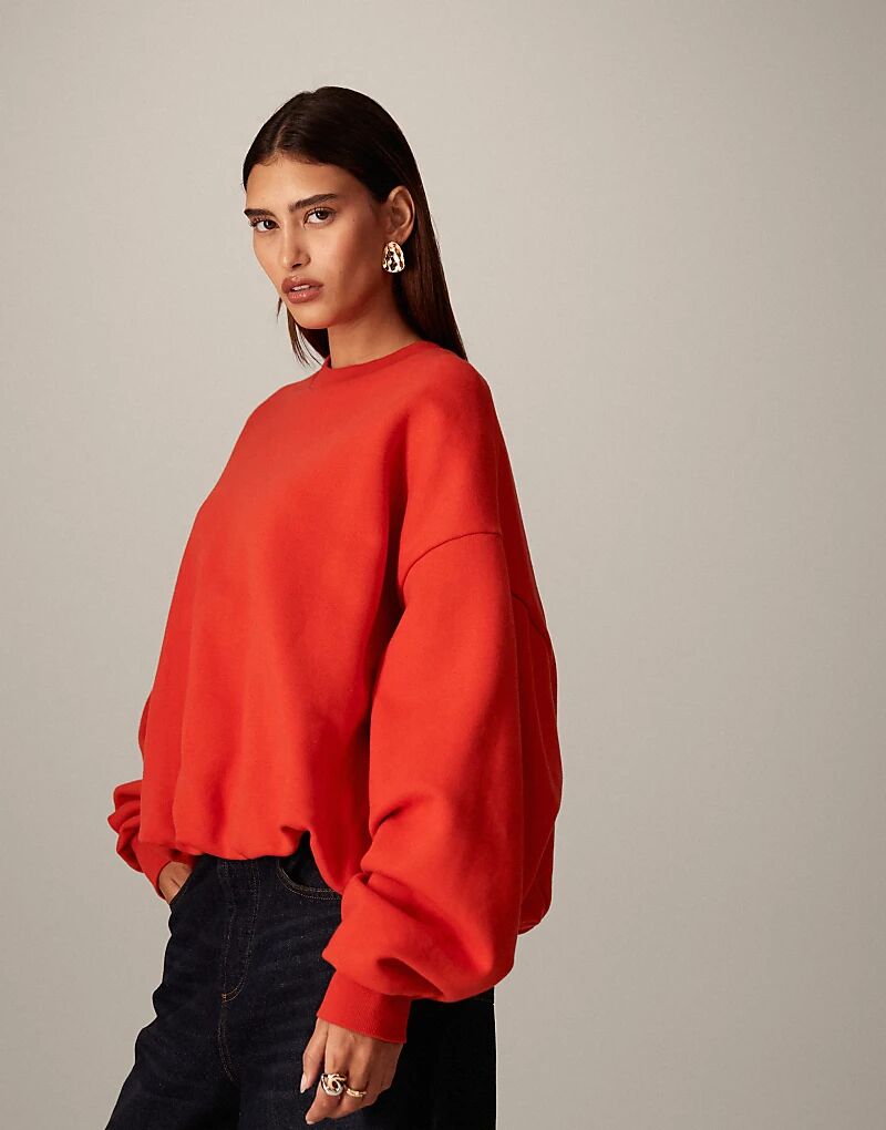 Толстовка ARRANGE с пузырчатым подолом красного цвета
Толстовка ARRANGE с пузырчатым подолом красного цвета