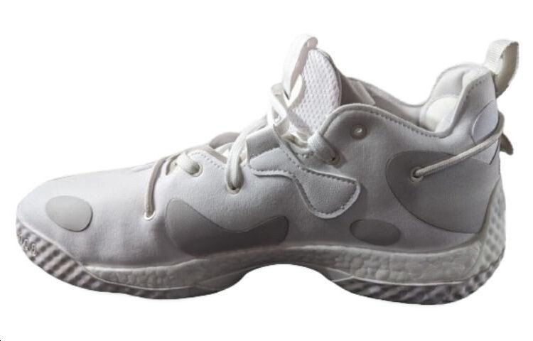 Баскетбольные кроссовки Harden Vol.6 мужские с низким верхом белые/серые Adidas 
Баскетбольные кроссовки Harden Vol.6 мужские с низким верхом белые/серые Adidas