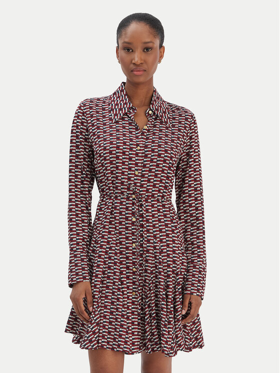 Платье-рубашка regular fit WW0WW48629 Tommy Hilfiger, красный
Платье-рубашка regular fit WW0WW48629 Tommy Hilfiger, красный