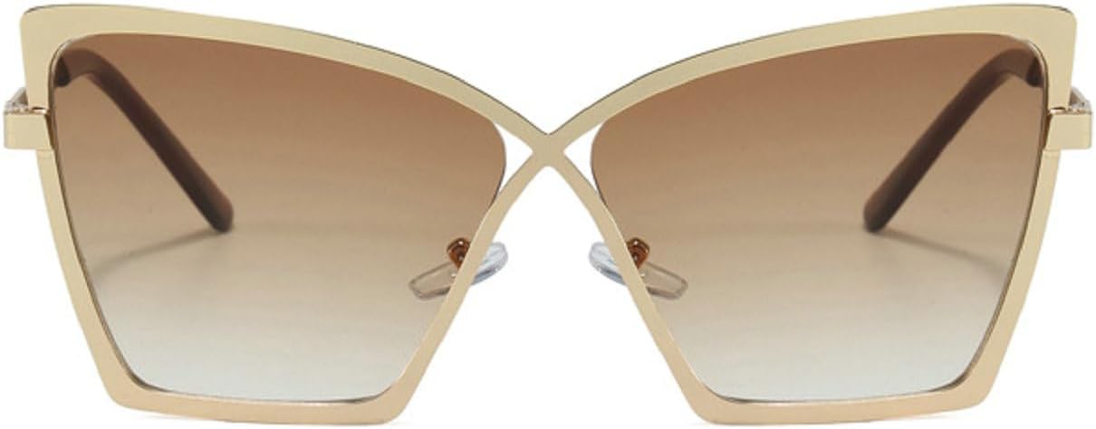 Большие солнцезащитные очки-пилот «кошачий глаз» для женщин, 2025 год, роскошная винтажная металлическая оправа, защита от УФ-излучения UV400, модные очки для леди mincl, C6
Большие солнцезащитные очки-пилот «кошачий глаз» для женщин, 2025 год, роскошная винтажная металлическая оправа, защита от УФ-излучения UV400, модные очки для леди mincl, C6