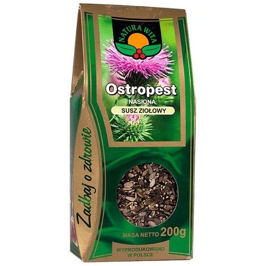 Natura Wita, Семена расторопши 200 г
Natura Wita, Семена расторопши 200 г