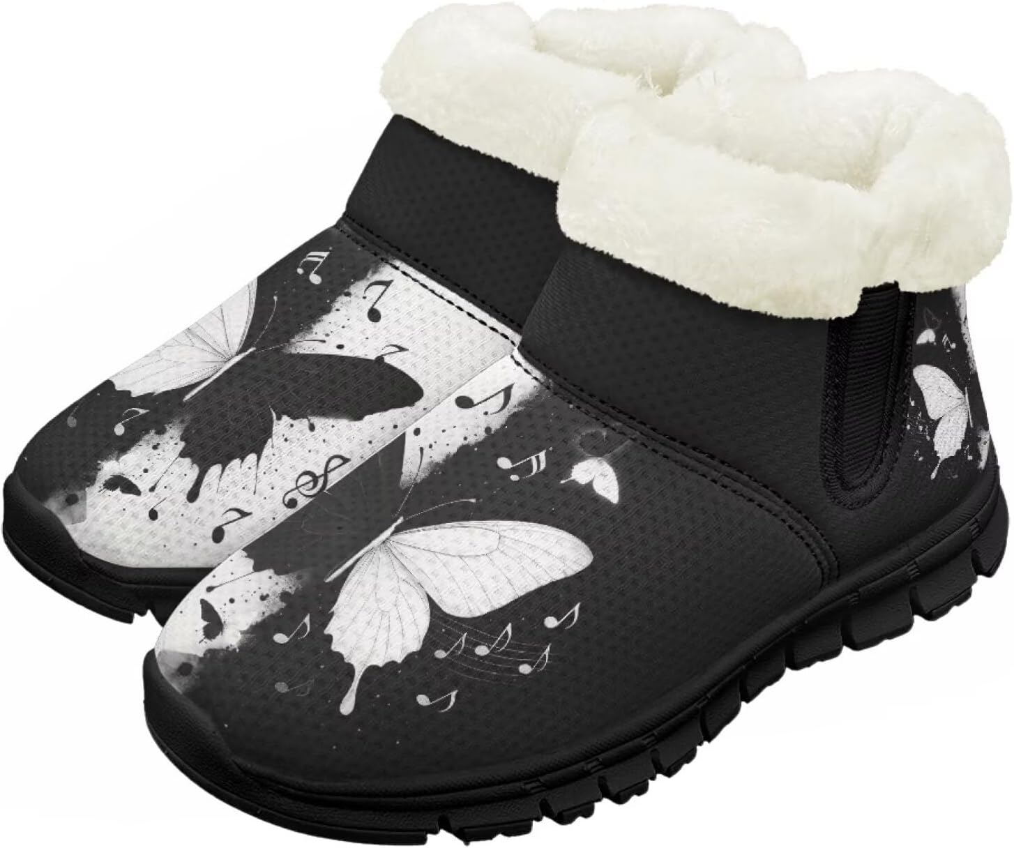 Зимние сапожки для девочек-детей, противоскользящие прогулочные кроссовки с меховой подкладкой, без шнурков, теплые короткие ботинки Pointodoor, Butterfly Print
Зимние сапожки для девочек-детей, противоскользящие прогулочные кроссовки с меховой подкладкой, без шнурков, теплые короткие ботинки Pointodoor, Butterfly Print