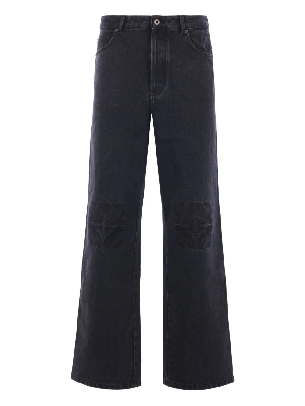 Джинсы с вышивкой Anagram LOEWE, черный
Джинсы с вышивкой Anagram LOEWE, черный