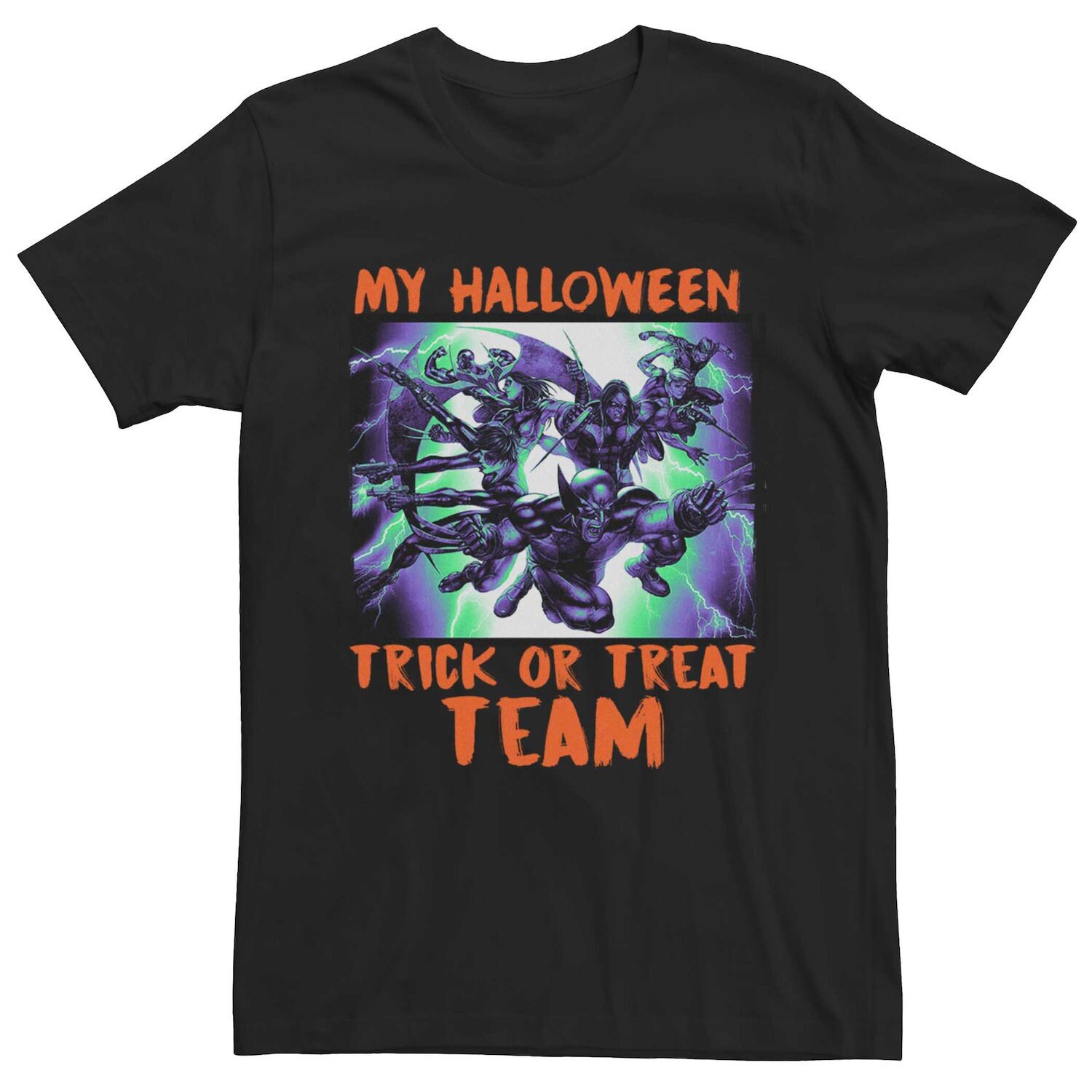 Мужская футболка Marvel X-Men Halloween Trick or Treat Team Team Licensed Character
Мужская футболка Marvel X-Men Halloween Trick or Treat Team Team Licensed Character
