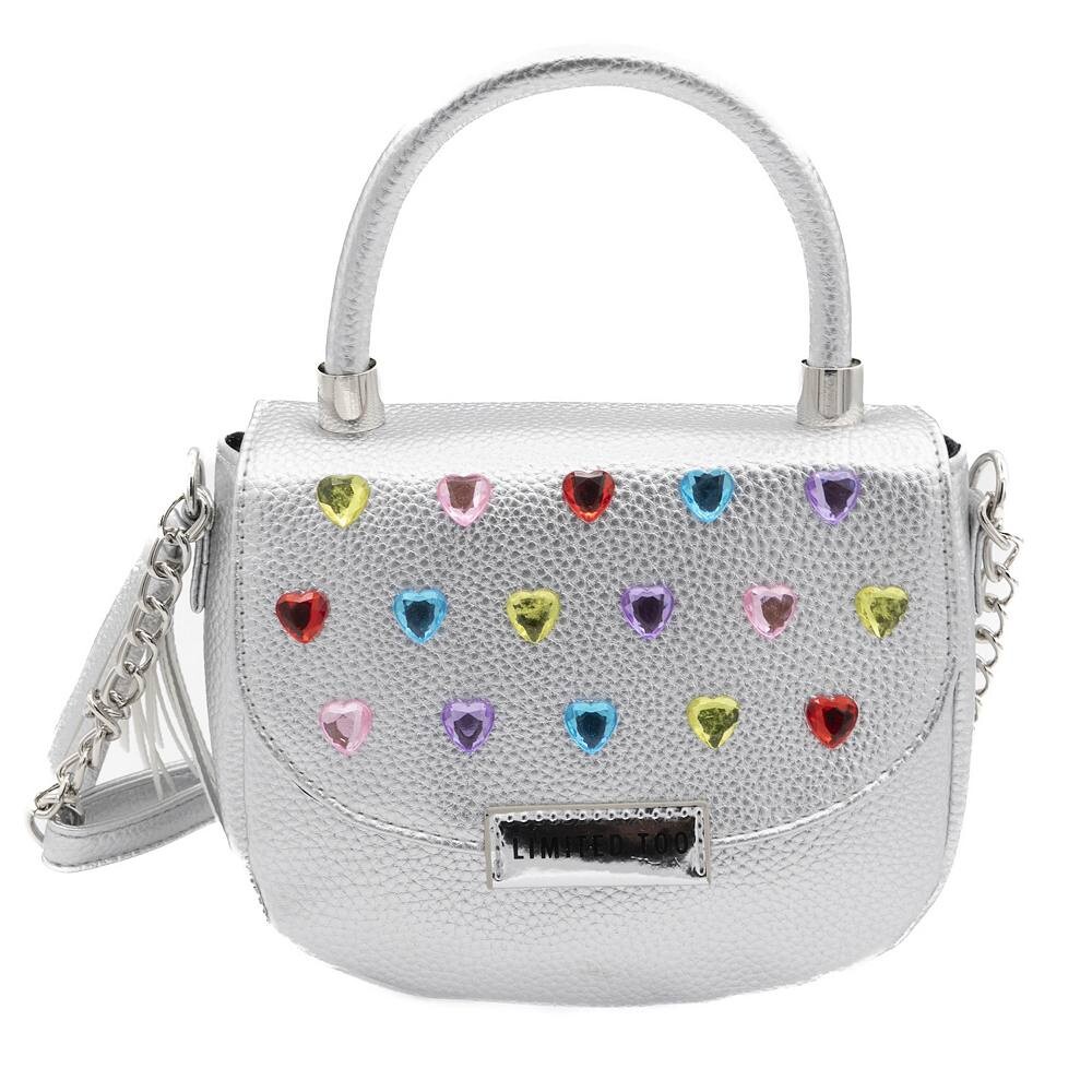 Сумки через плечо Girls Limited Too Heart Gems, цвет Silver
Сумки через плечо Girls Limited Too Heart Gems, цвет Silver