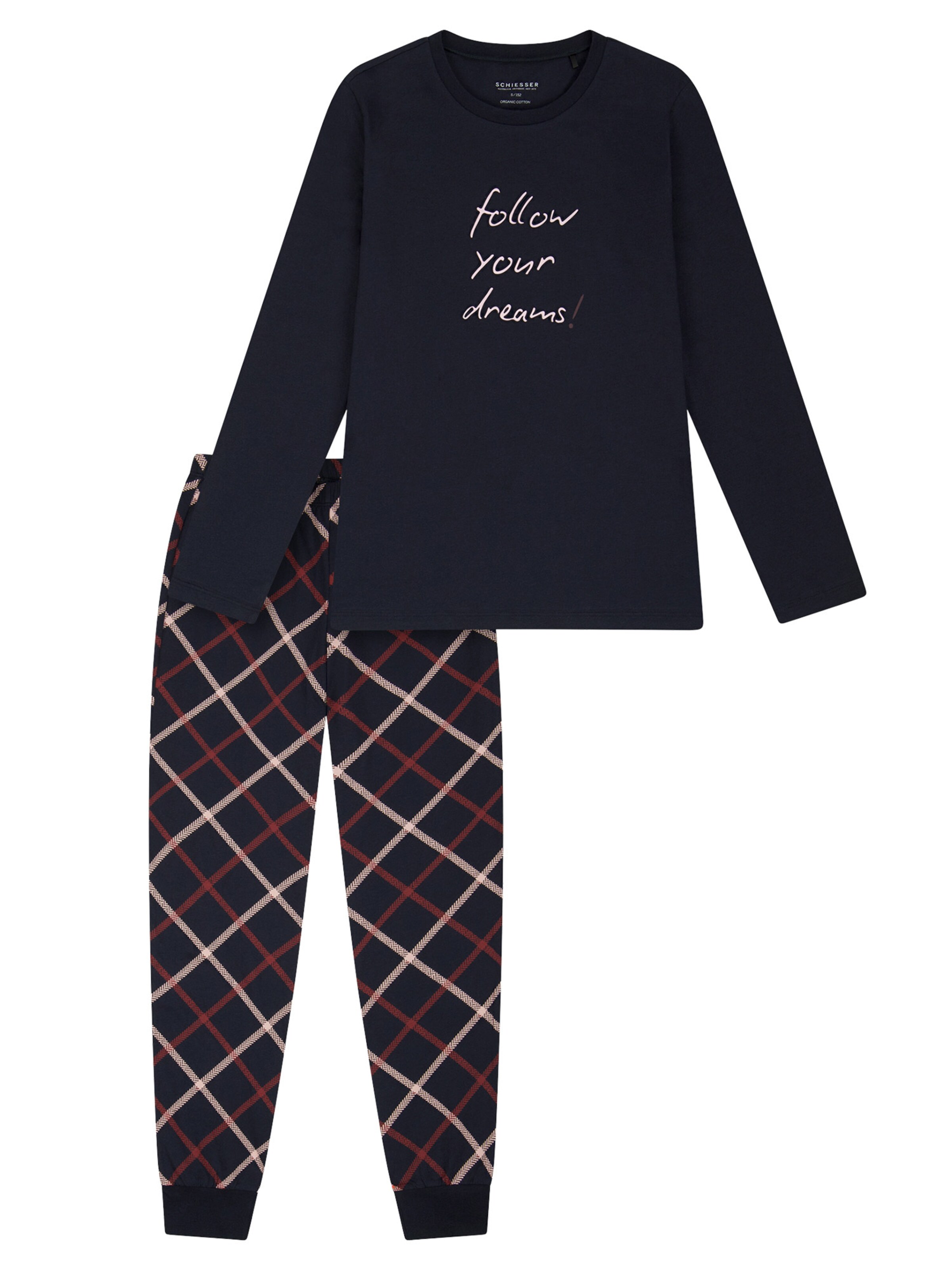 SCHIESSER Пижама в цвете Night Blue
SCHIESSER Пижама в цвете Night Blue