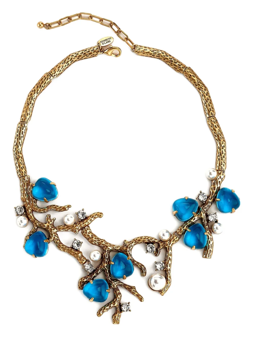 Колье Sea Branch Kenneth Jay Lane, золотой
Колье Sea Branch Kenneth Jay Lane, золотой