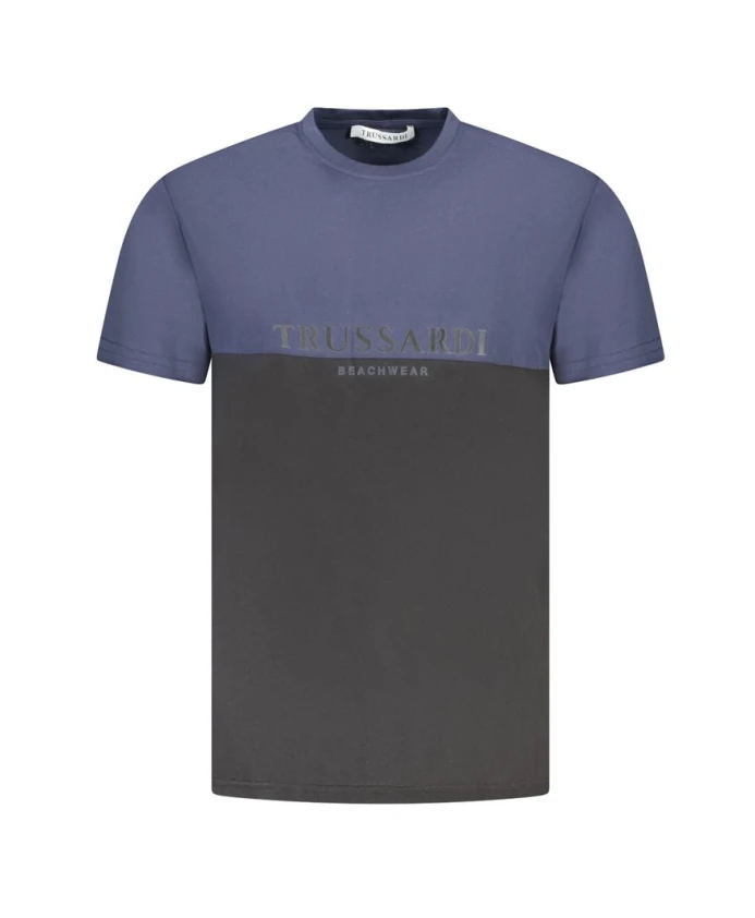 Синяя хлопковая мужская футболка Trussardi, синий
Синяя хлопковая мужская футболка Trussardi, синий