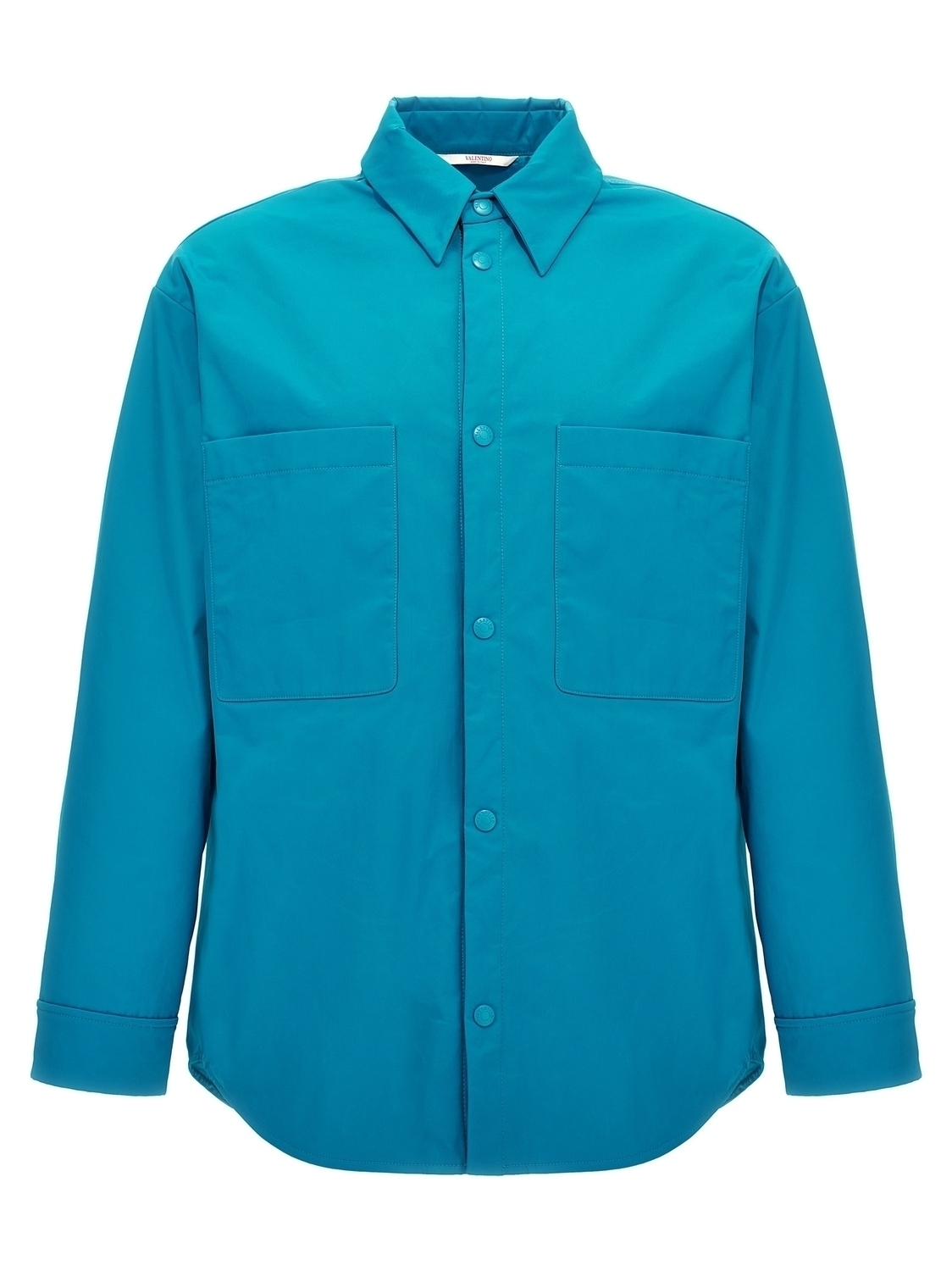 Нейлоновая рубашка-куртка Valentino VALENTINO GARAVANI, светло-голубой
Нейлоновая рубашка-куртка Valentino VALENTINO GARAVANI, светло-голубой