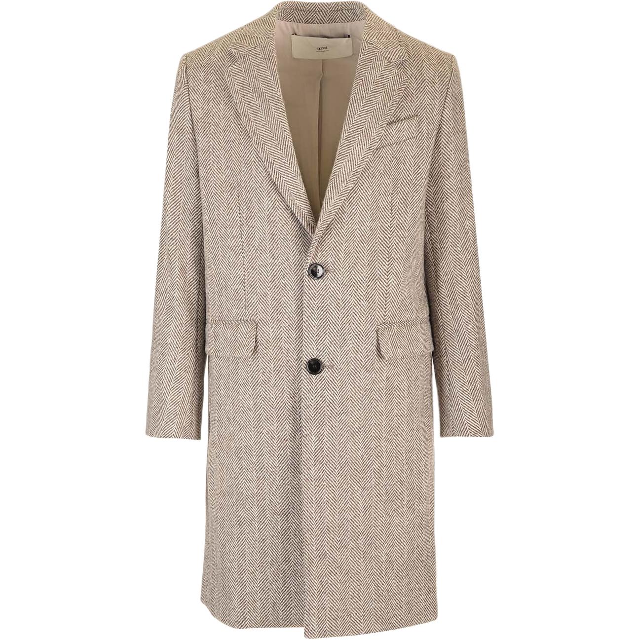 AMIPARIS Ами Париж Пальто на пуговицах в ёлочку, Brown
AMIPARIS Ами Париж Пальто на пуговицах в ёлочку, Brown
