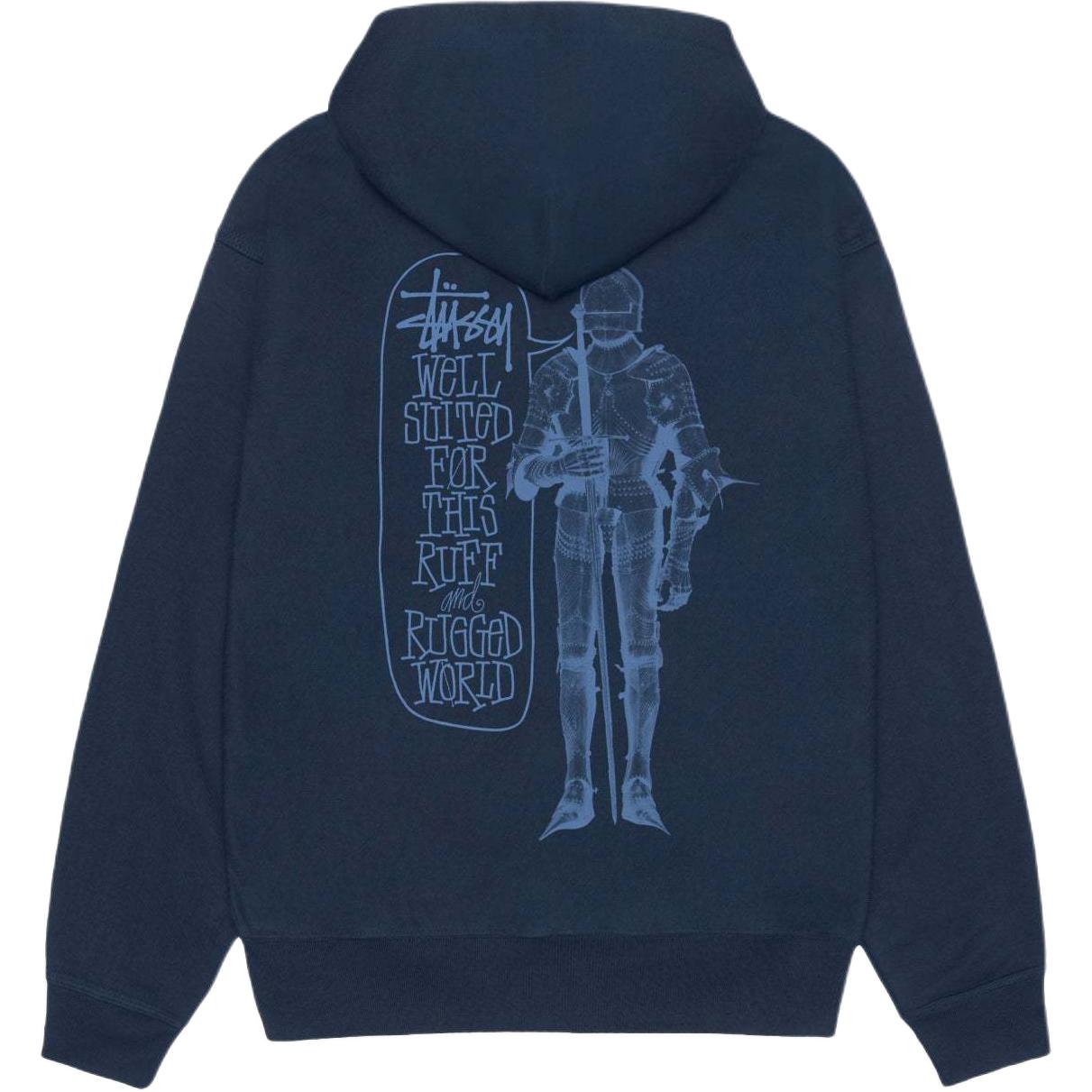 Худи с молнией well suited Stussy, синий
Худи с молнией well suited Stussy, синий