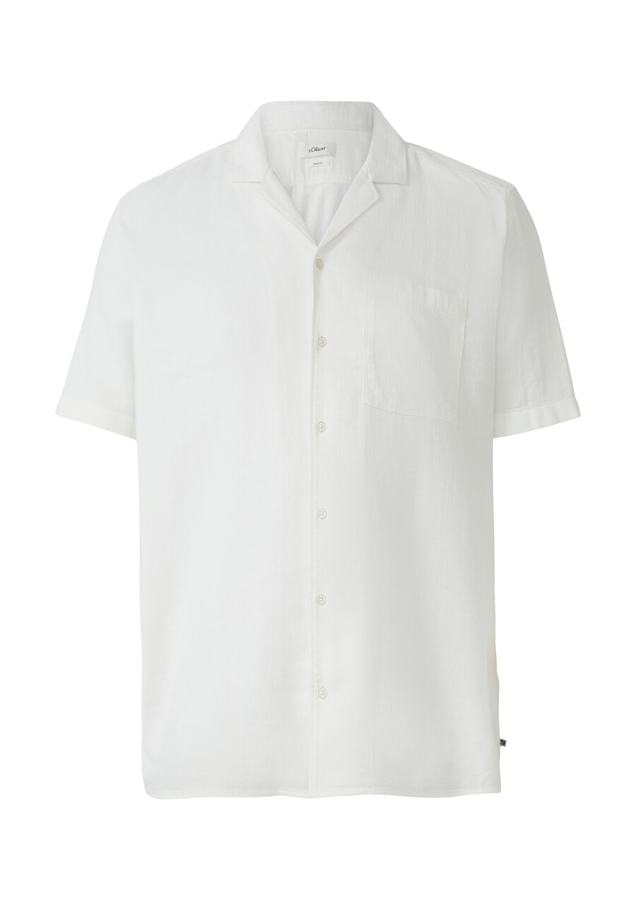 Рубашка на пуговицах классического кроя s.Oliver, белый
Рубашка на пуговицах классического кроя s.Oliver, белый