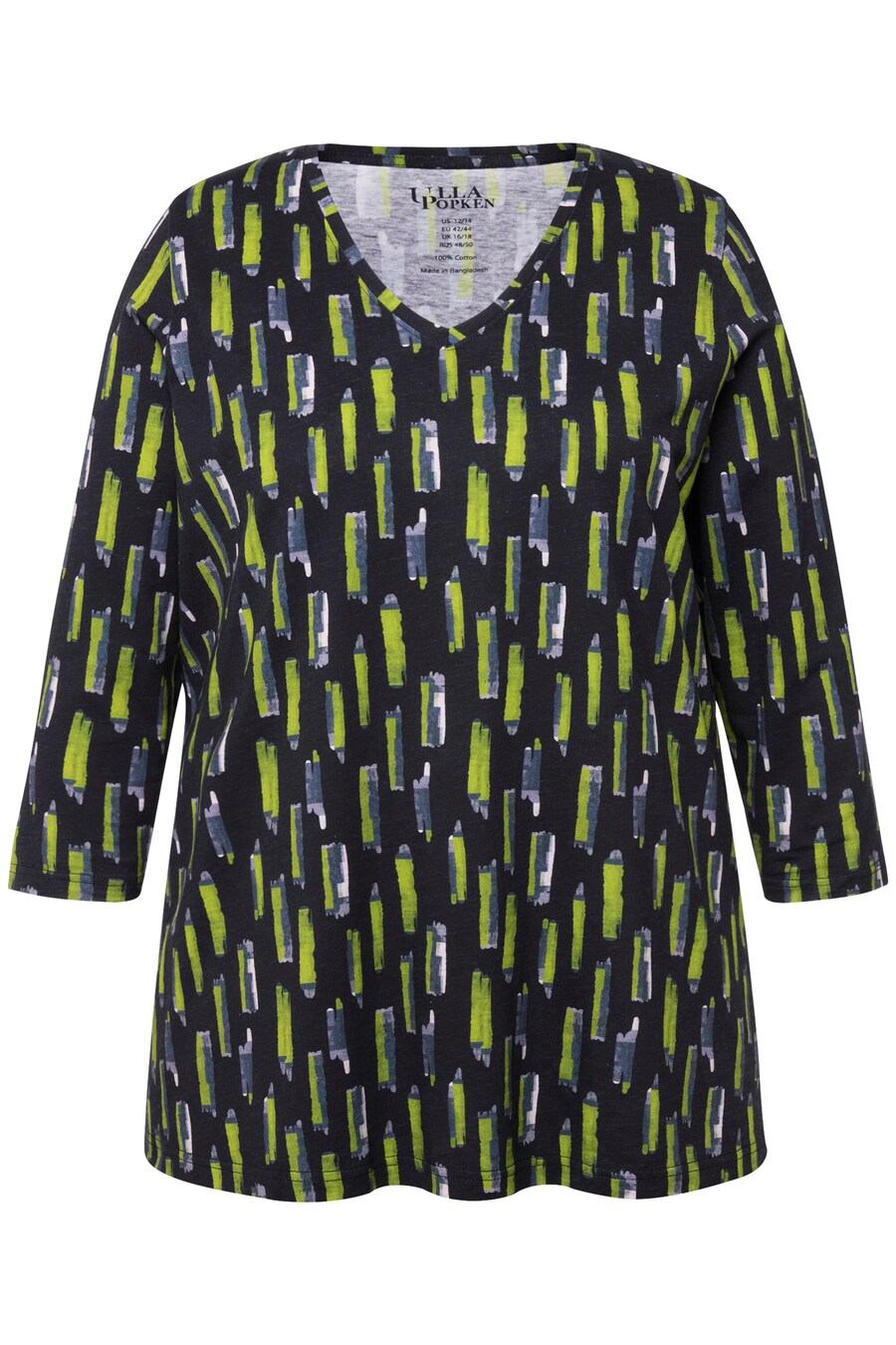 Топ Ulla Popken Shirt, черный
Топ Ulla Popken Shirt, черный