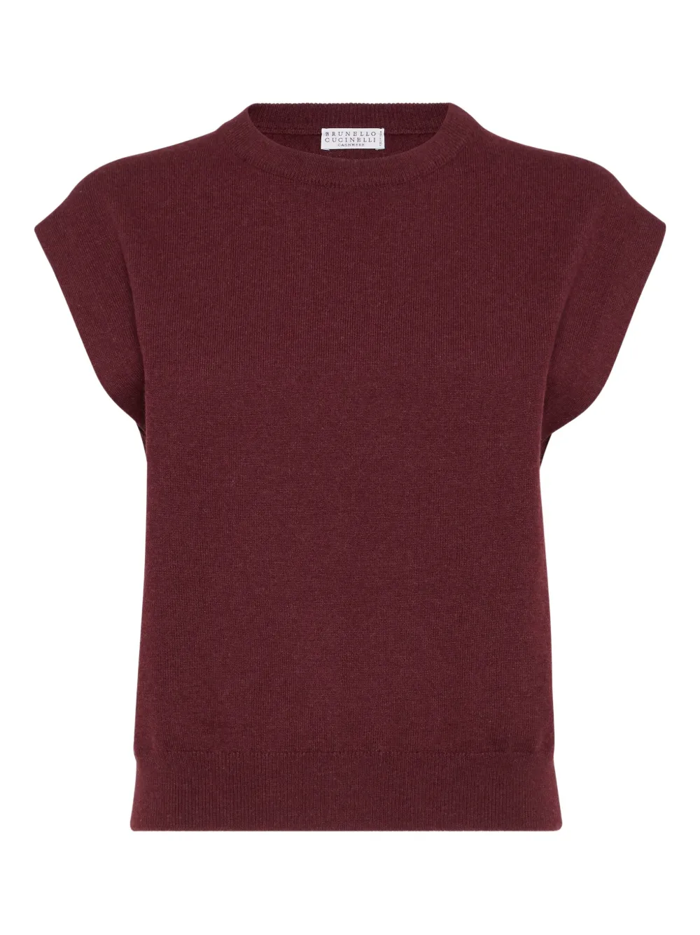 Кашемировый свитер с круглым вырезом Brunello Cucinelli, красный
Кашемировый свитер с круглым вырезом Brunello Cucinelli, красный
