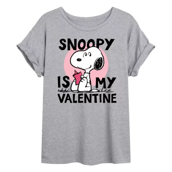 Футболка оверсайз "Арахис: Снупи — моя валентинка" для подростков Licensed Character, серый
Футболка оверсайз "Арахис: Снупи — моя валентинка" для подростков Licensed Character, серый