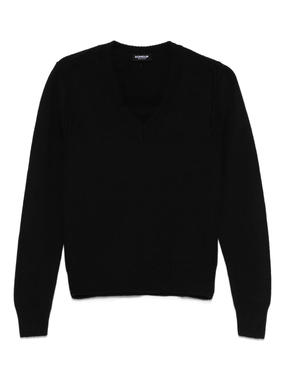 Свитер с V-образным вырезом Dondup, черный
Свитер с V-образным вырезом Dondup, черный