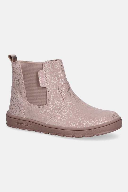Детские замшевые ботинки челси Garvalin, розовый
Детские замшевые ботинки челси Garvalin, розовый
