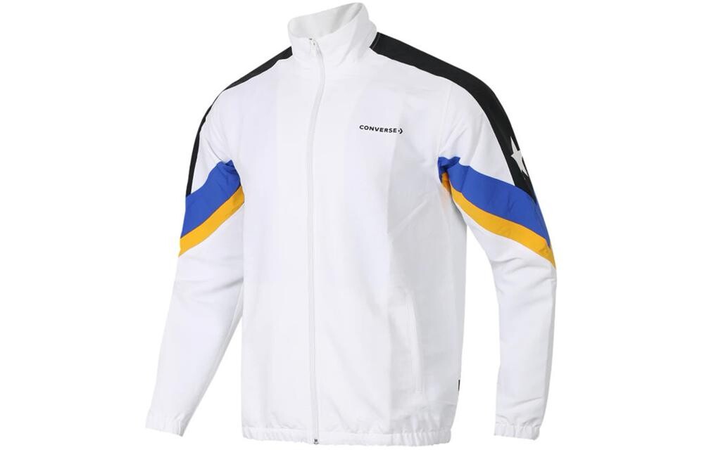 Мужская спортивная куртка Colorblock белого цвета Converse, белый
Мужская спортивная куртка Colorblock белого цвета Converse, белый