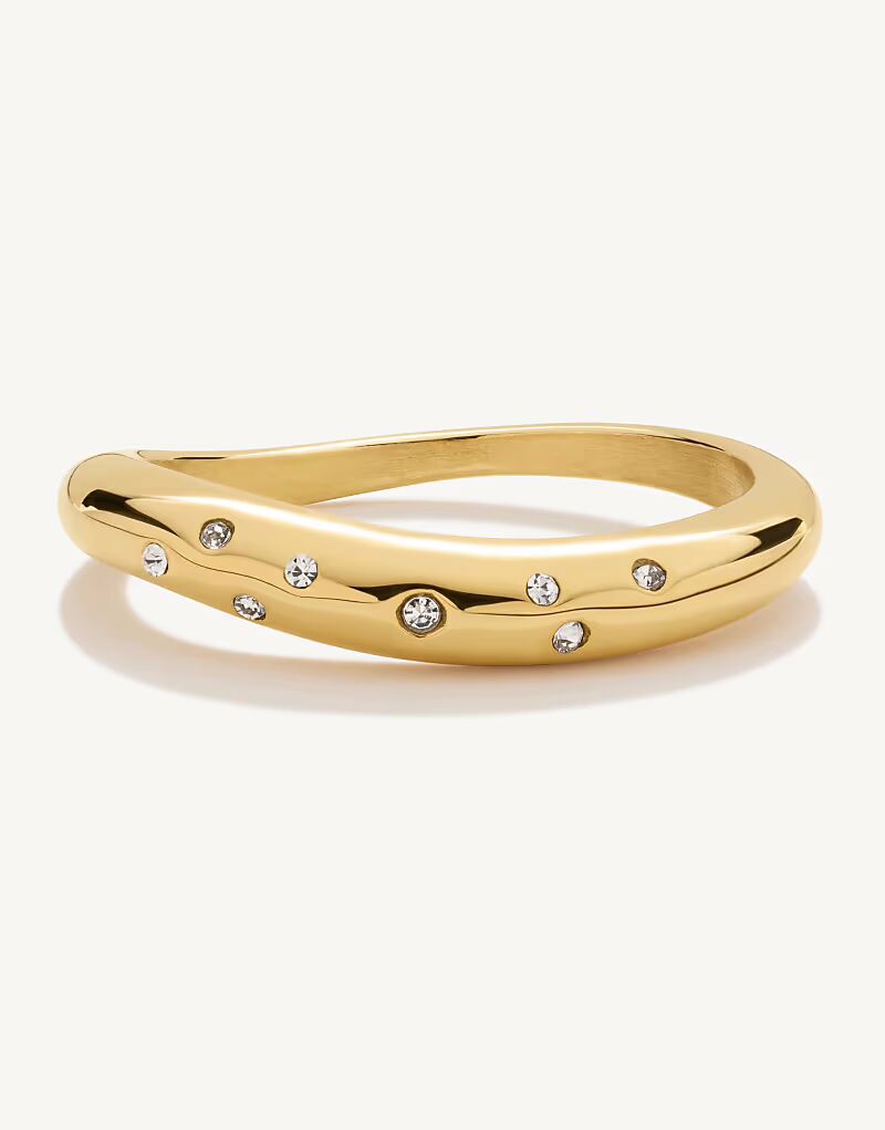 Кольцо Wave с камнями в золоте D. Louise
Кольцо Wave с камнями в золоте D. Louise