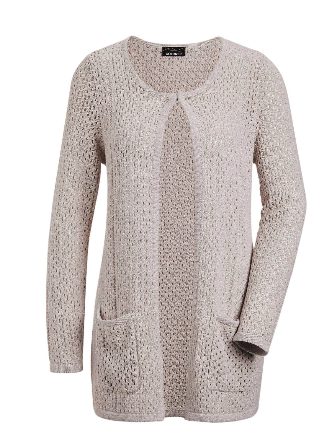 Goldner Вязаный кардиган в бежевом цвете
Goldner Вязаный кардиган в бежевом цвете