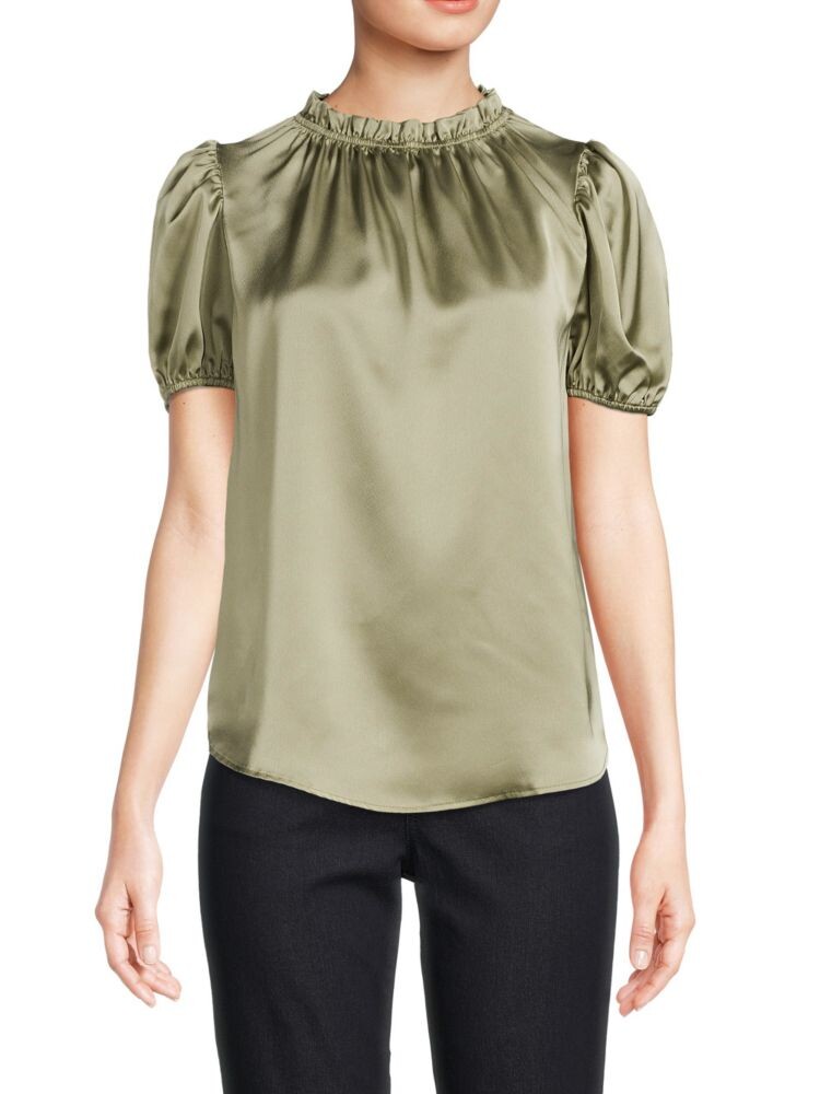 Атласный топ с объемными рукавами и рюшами Renee C., цвет Sage
Атласный топ с объемными рукавами и рюшами Renee C., цвет Sage
