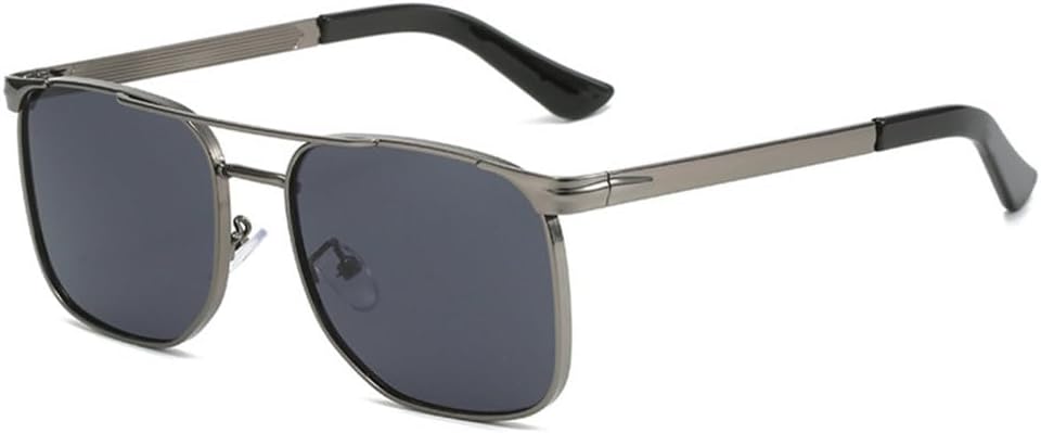 Классические солнцезащитные очки MUTYNE с двойным дужком для мужчин, винтажные металлические солнцезащитные очки для мужчин и женщин, стильные и популярные очки для путешествий, Gray
Классические солнцезащитные очки MUTYNE с двойным дужком для мужчин, винтажные металлические солнцезащитные очки для мужчин и женщин, стильные и популярные очки для путешествий, Gray