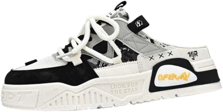 Мужские повседневные полутапочки - модный дизайн, подходят для ежедневного ношения - резиновая подошва - долговечные Fusecottc, черный
Мужские повседневные полутапочки - модный дизайн, подходят для ежедневного ношения - резиновая подошва - долговечные Fusecottc, черный