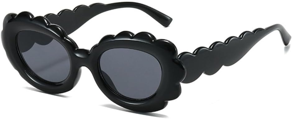 Овальные солнцезащитные очки в форме цветка, желейного цвета, женские, модные, фиолетовые, зеленые, мужские, с защитой от УФ-излучения UV400, в стиле ретро TYUVIVO, Black Gray
Овальные солнцезащитные очки в форме цветка, желейного цвета, женские, модные, фиолетовые, зеленые, мужские, с защитой от УФ-излучения UV400, в стиле ретро TYUVIVO, Black Gray