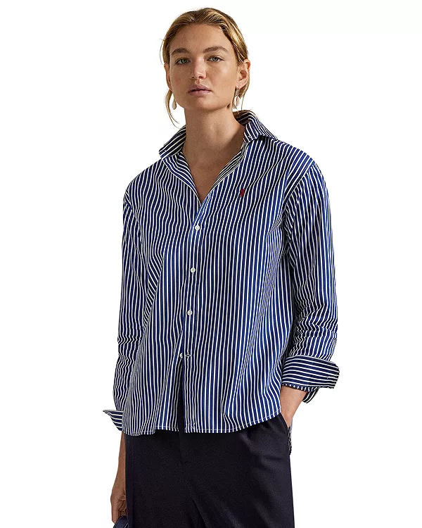 Полосатая рубашка Ralph Lauren, бежевый
Полосатая рубашка Ralph Lauren, бежевый